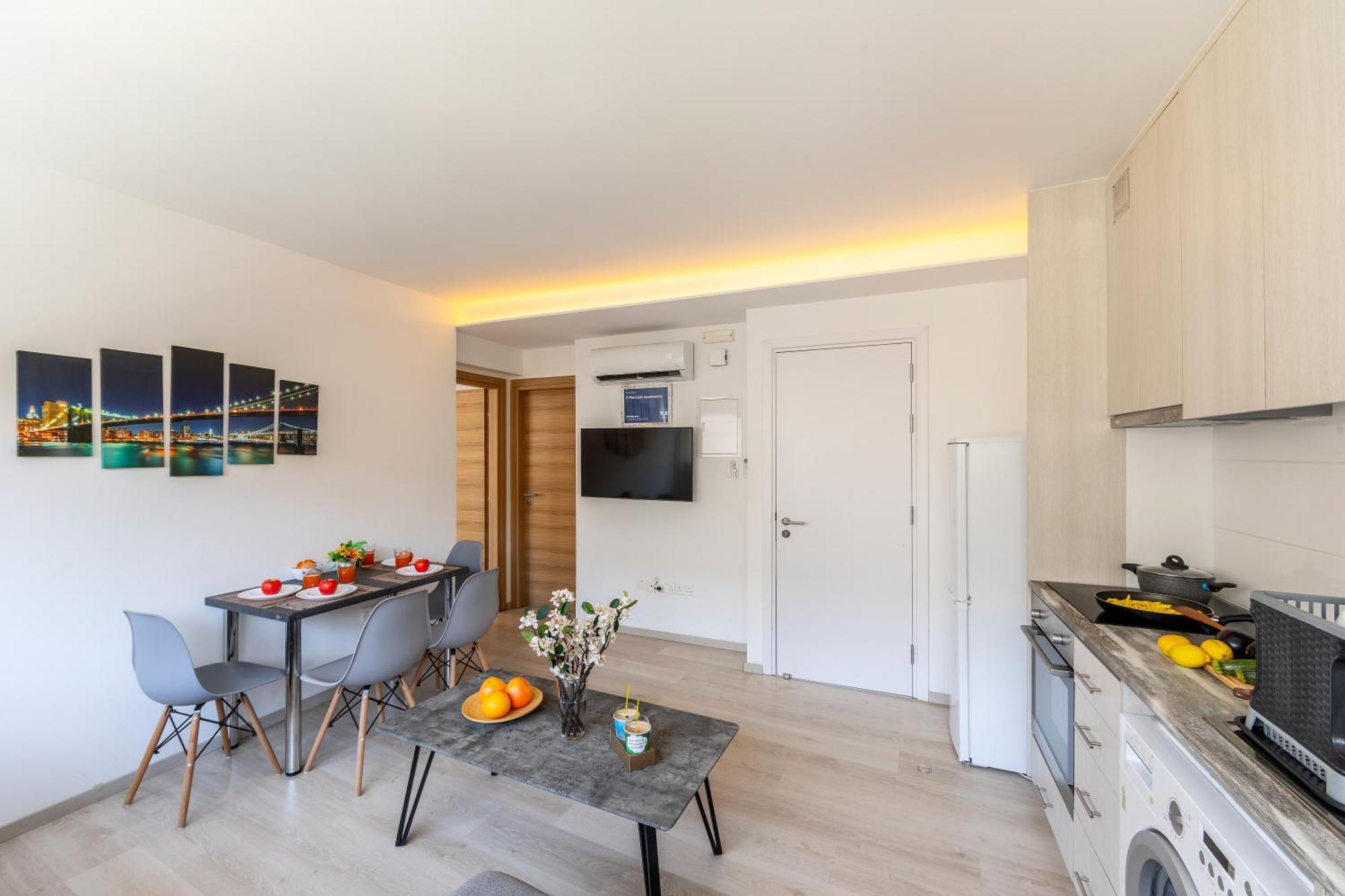 C-Premium Apts 100M From Beach And City Centre Lárnaca Exterior foto